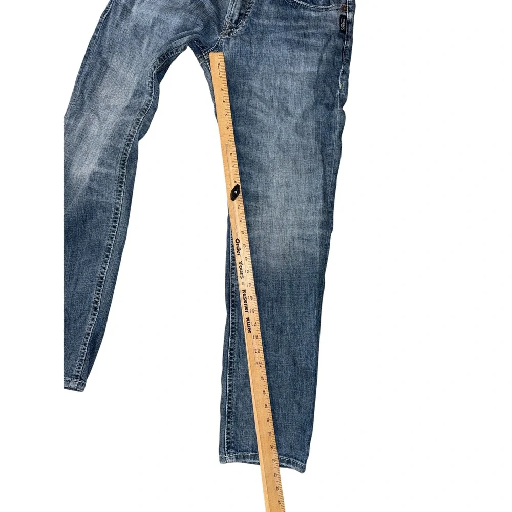 Silver Jeans Co Konrad Slim Fit Mens 32x32 Blue Medium Wash Denim M12270LDS164